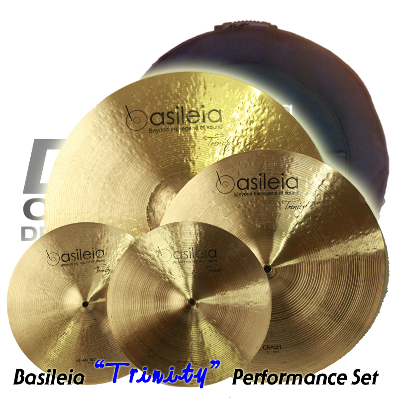 Basileia Trinity Cymbal Set/심벌/바실레이아/드럼/심벌세트/트리니티/터키제/터키쉬/터키시